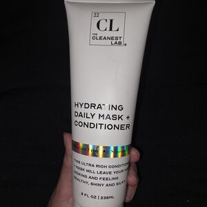 The Cleanest Lab Hydrating Daily Mask + Conditioner - White